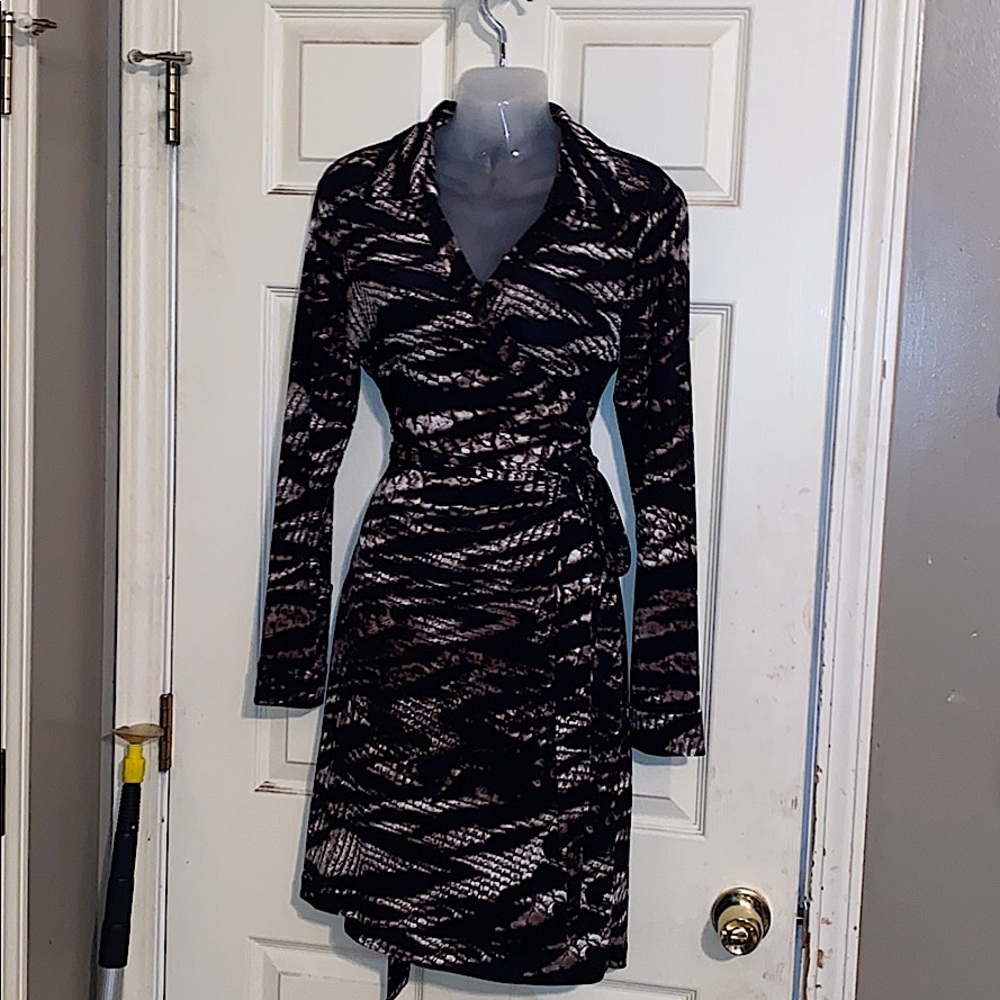 Calvin Klein wrap dress